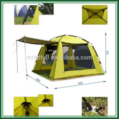 High quality instant 6 person waterproof camping automatic tent