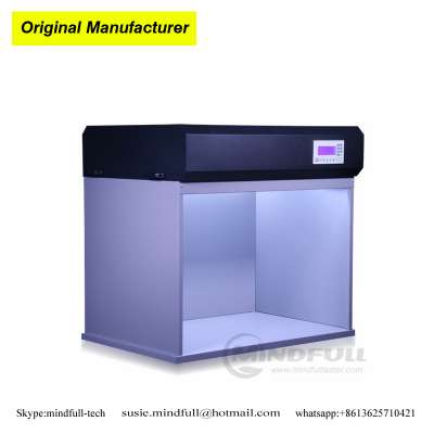 7 Light Source Color Check Light Booth Adjustable Light Booth